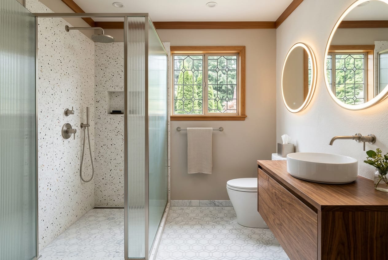 Gomez Bathroom Remodeling Company, bathroom remodeling in Sammamish, completed project 1